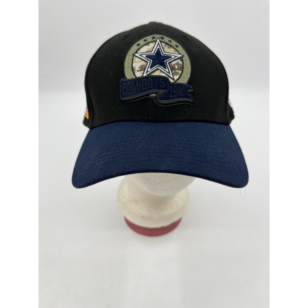 Dallas Cowboys Salute to Service Military New Era 39Thirty NFL Football Hat L/XL